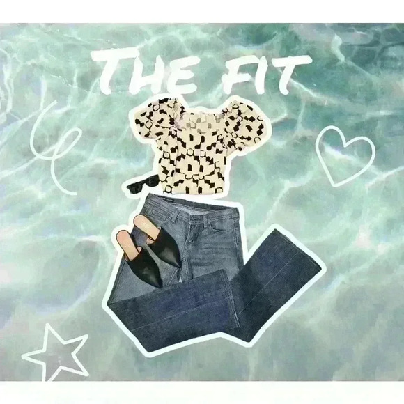 Citizens of Humanity. Wimbledon stretch # 144. Ingrid flare. - Picture 2 of 7